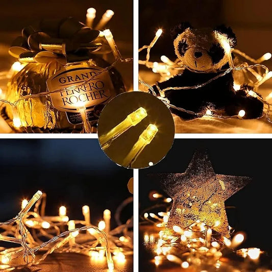 String Lights Mains Powered, 120 LED 12M/39Ft Fairy Lights Waterproof,with 8 Modes Remote Control Fairy Lights Indoor/Outdoor for Garden, Gazebo, Party, Wedding