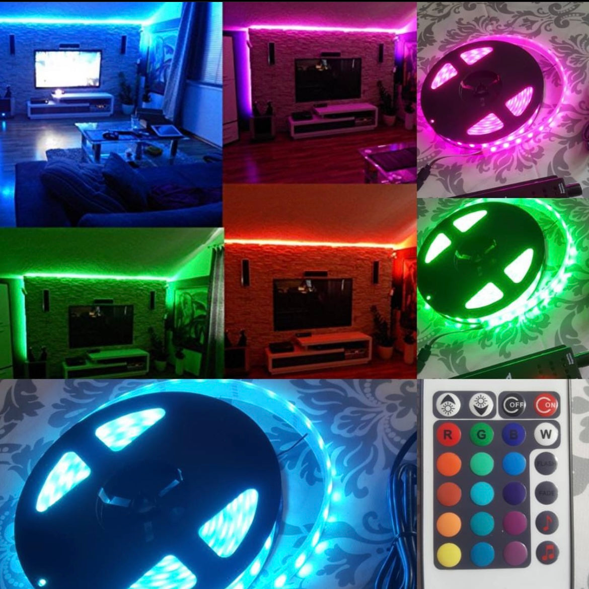 LED Strip Light Home Decor